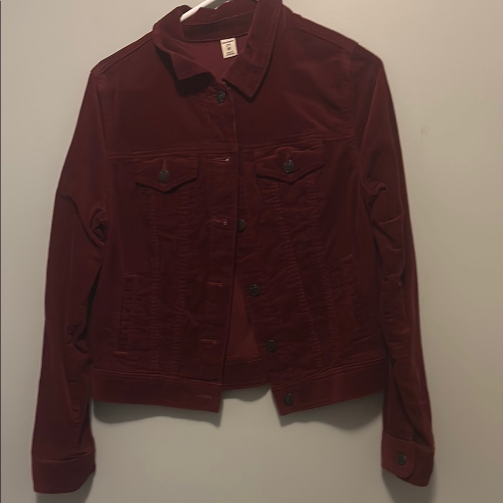Women's Burgundy Jacket